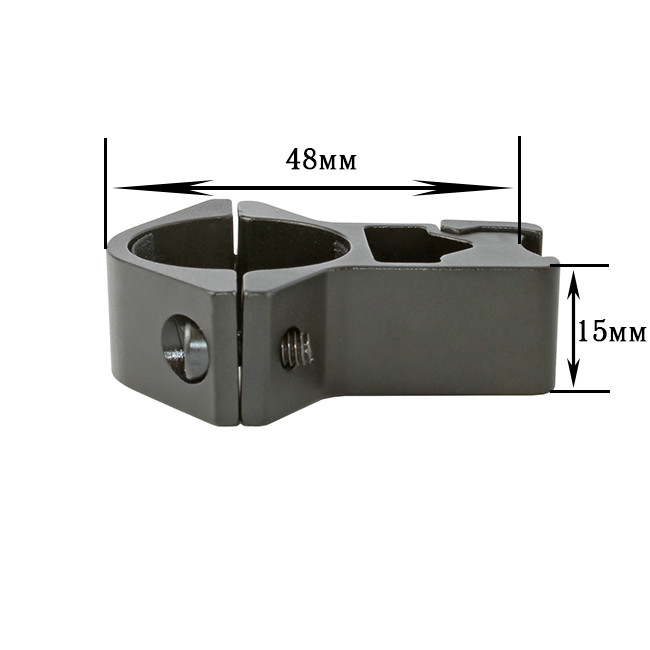 Крепление на оружие для фонаря 25 GZ (планка Вивера 10 мм)