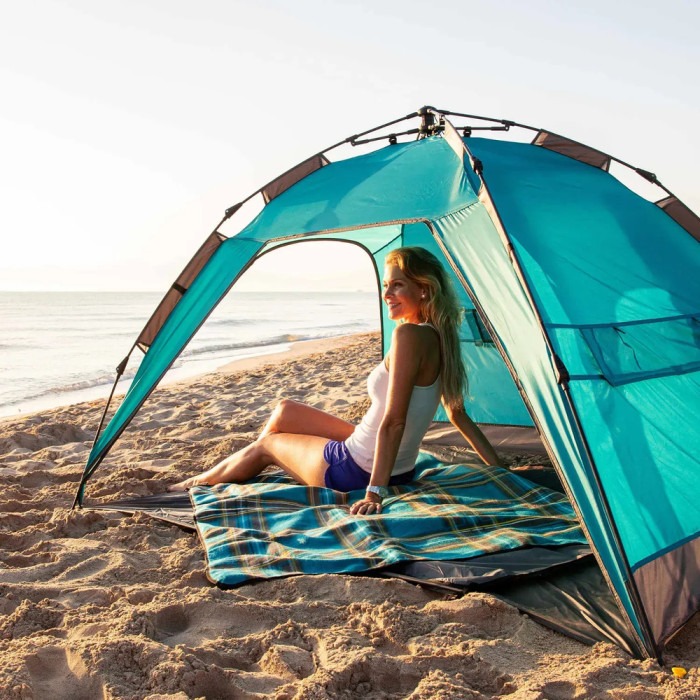 Коврик для пикника Uquip Scotty M Petrol/Grey (243101)  