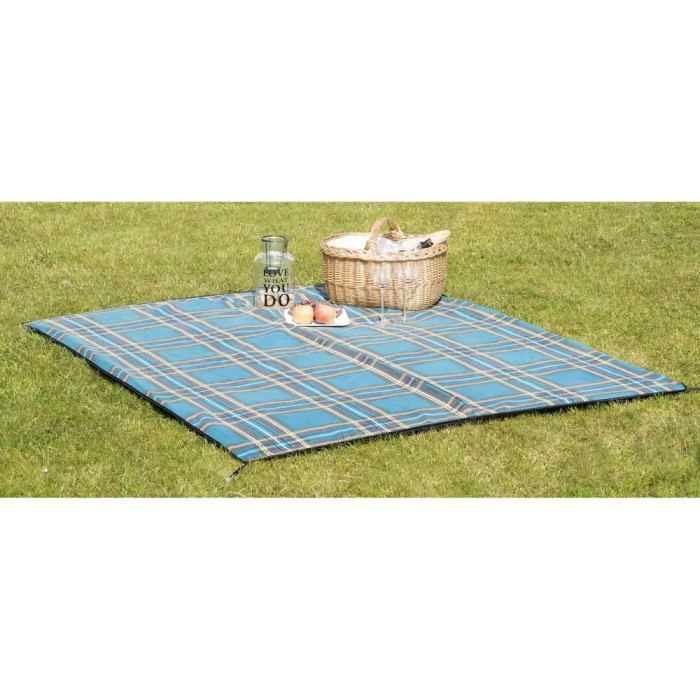 Коврик для пикника Uquip Scotty M Petrol/Grey (243101)  