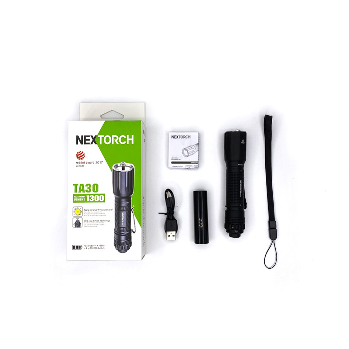 Тактический фонарь Nextorch TA30 V2.0 OSRAM P9 LED, 1300 лм  