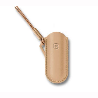 Чехол кожаный Victorinox для ножа 58 mm серии Classic SD Colors, Wet Sand (4.0670.49) бежевый