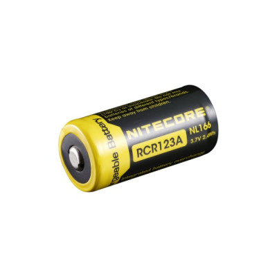 Аккумулятор литиевый CR123A Li-Ion Nitecore NL166 (650mAh)