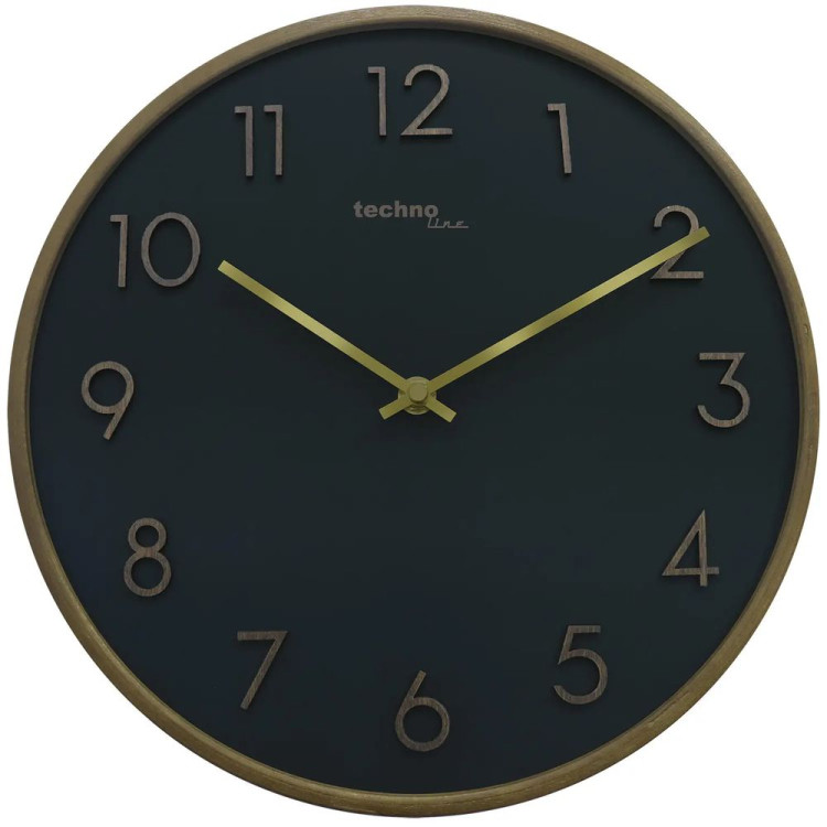 Часы настенные Technoline WT2430 Black (WT2430) 