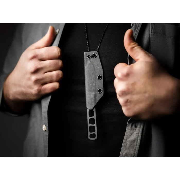 Нож Boker BFF Packlite Allblack  