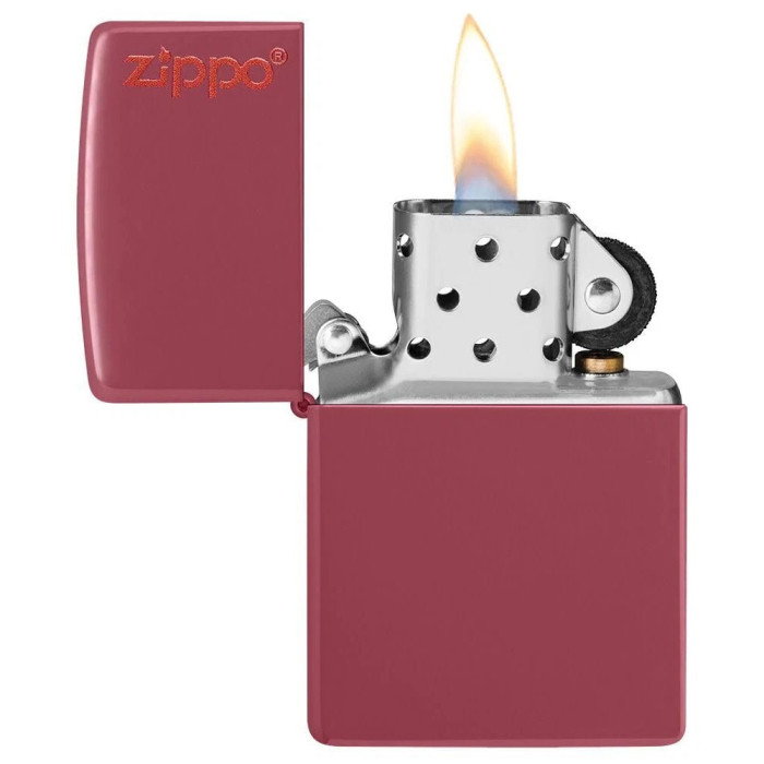 Зажигалка Zippo Red Brick Zippo Logo 49844 ZL  