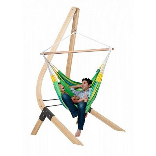 Стул-гамак со стойкой La Siesta CUL214VEA161 kiwi  