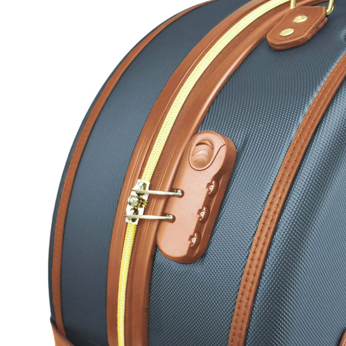 Чемодан Semi Line 20" (S) Blue/Brown (T5672-2)  