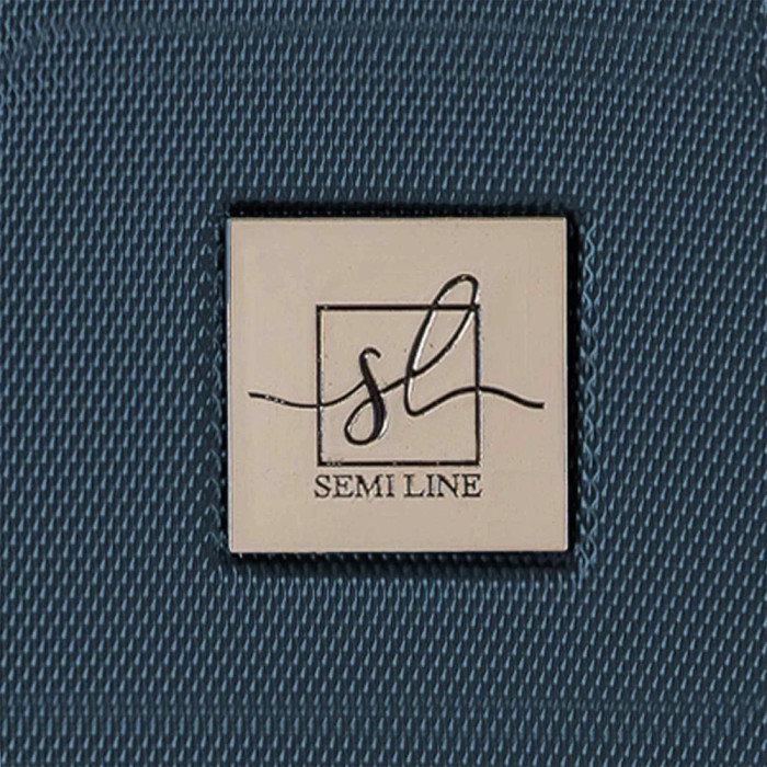 Чемодан Semi Line 20" (S) Blue/Brown (T5672-2)  