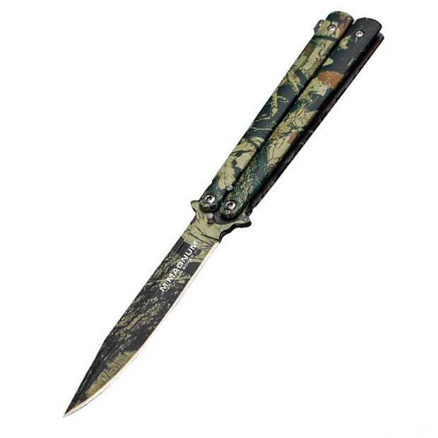 Нож Boker Magnum Balisong Camo 