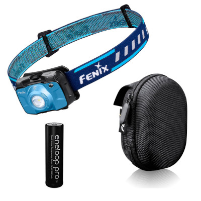 Комплект фонарь Fenix HL30BL2018 + чехол APB-20 + 2 аккумулятра Panasonic2450