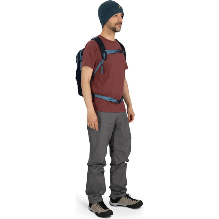 Рюкзак Osprey Daylite Plus palm foliage print - O/S - синий  