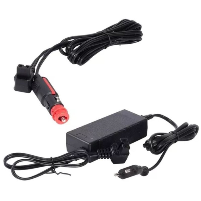 Портативный холодильник Brevia 25л, двухкамерный (Компрессор LG)  