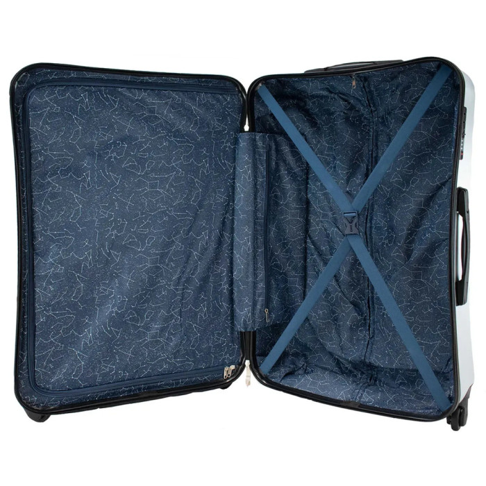 Чемодан Semi Line 24" (M) NASA Silver (T5797-2)