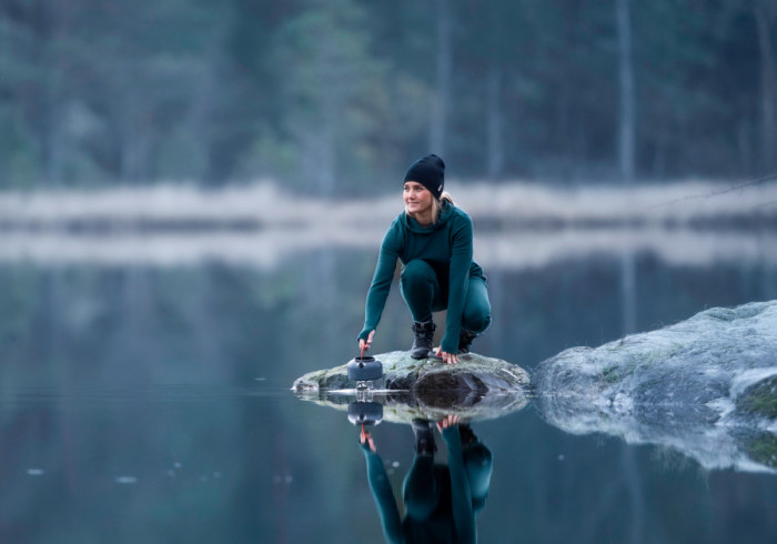 Термоштаны женские Aclima StreamWool 400 Longs Green Gables S  