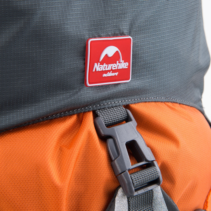 Рюкзак туристический Naturehike NH70B070-B, 70 л + 5 л, голубо-серый  