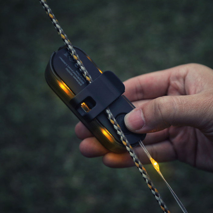 Кемпинговая гирлянда - маячок 2в1 Nextool Twinkle Light, 1,5 м, на батарейке  