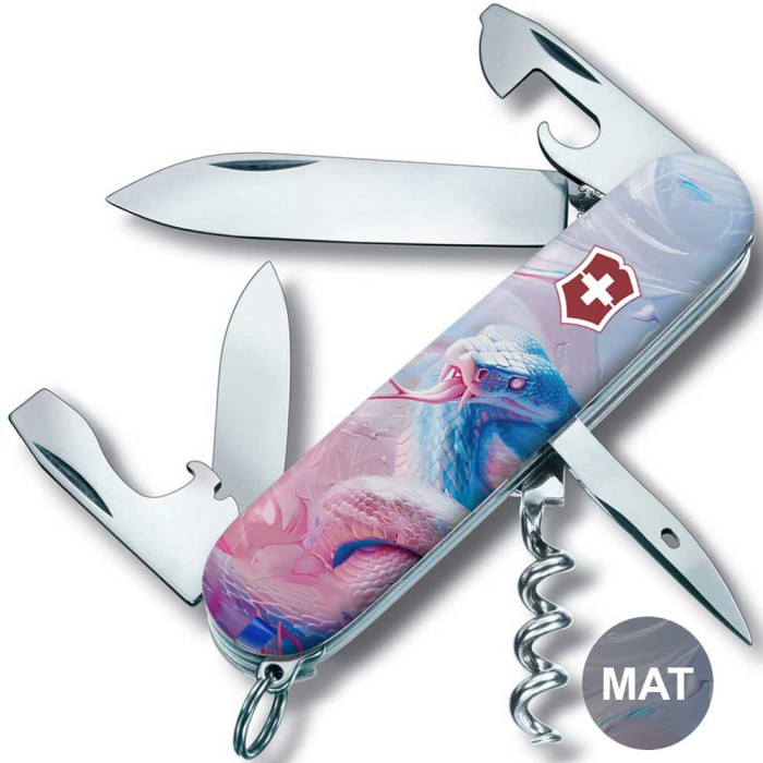 Складной нож Victorinox SPARTAN ZODIAC Очаровательная змея 1.3603.7.Z4220pk  
