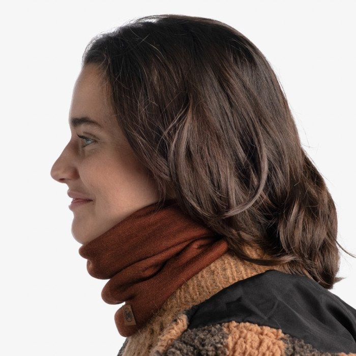 Шарф-труба Buff Heavyweight Merino Wool solid senna  