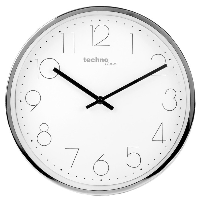 Часы настенные Technoline WT7210 White/Silver (WT7210) 