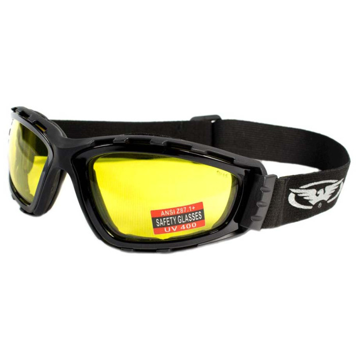 Очки Global Vision Trip (yellow) желтые  
