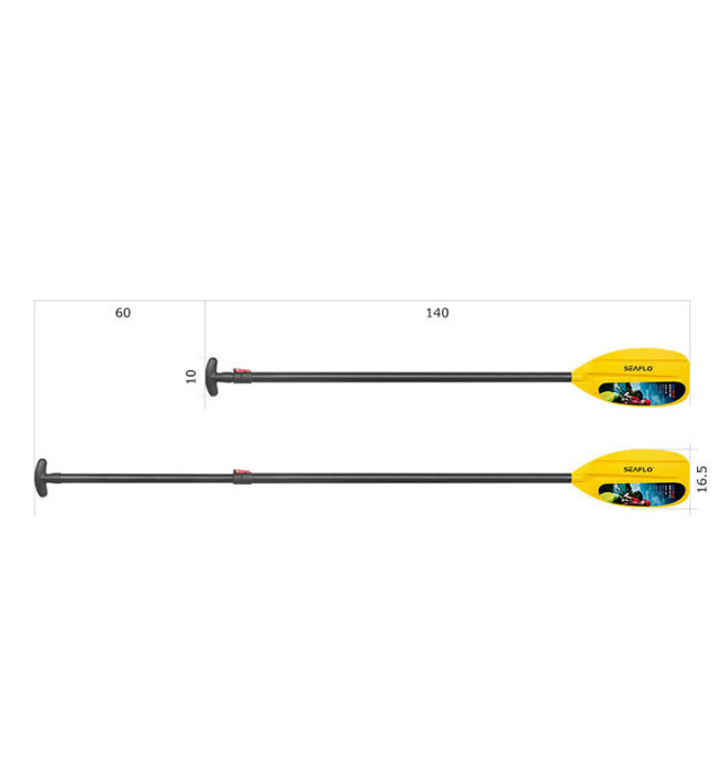 SUP-доска детская SF-S001 SeaFlo, оранжевая  