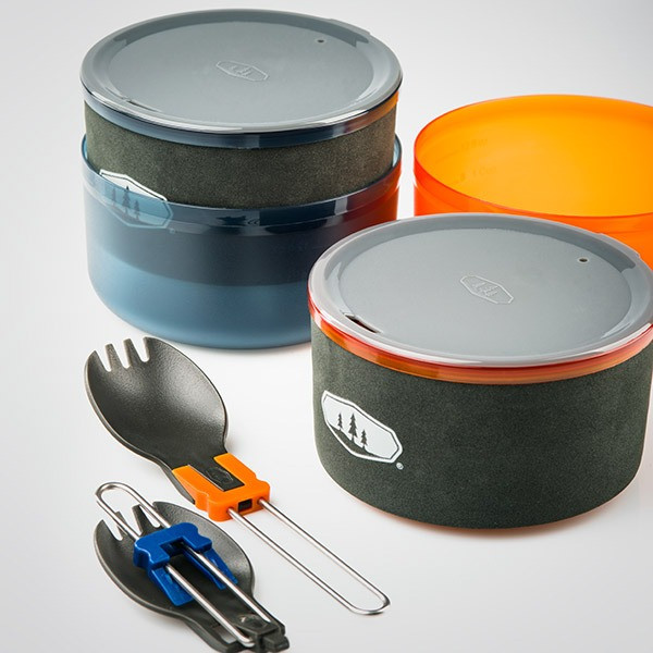 Набор посуды GSI Outdoors Halulite Microdualist  