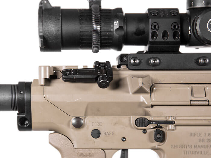 Целик складной Magpul MBUS Pro Offset - черный  