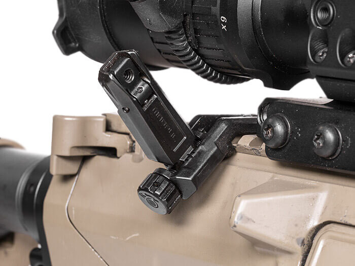 Целик складной Magpul MBUS Pro Offset - черный  