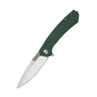 Нож Adimanti by Ganzo (Skimen design) складной зеленый поврежденная упаковка
