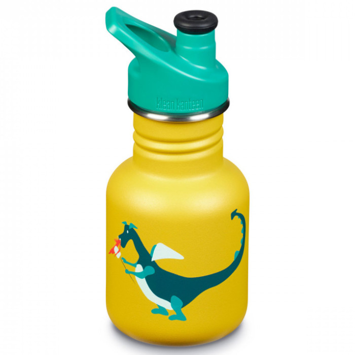 Бутылка для воды Kid Kanteen Classic Sport Cap Dragon Snack Matt 355 мл  