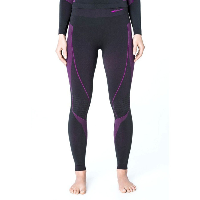 Кальсоны Accapi Polar Bear Long Trousers Woman 934 black/cyclamen, XS/S  