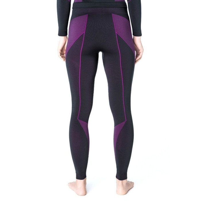 Кальсоны Accapi Polar Bear Long Trousers Woman 934 black/cyclamen, XS/S  