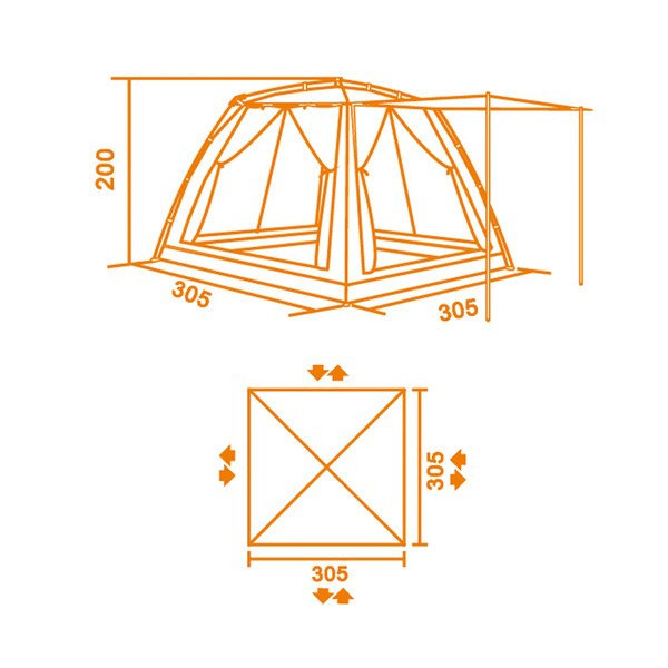 Тент Кемпинг Cook Room (4823082700486)  