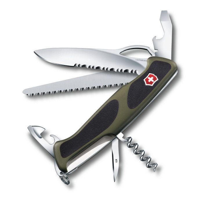 Нож Victorinox Delemont, RangerGrip 179, 130 мм 0.9563.MWC4  