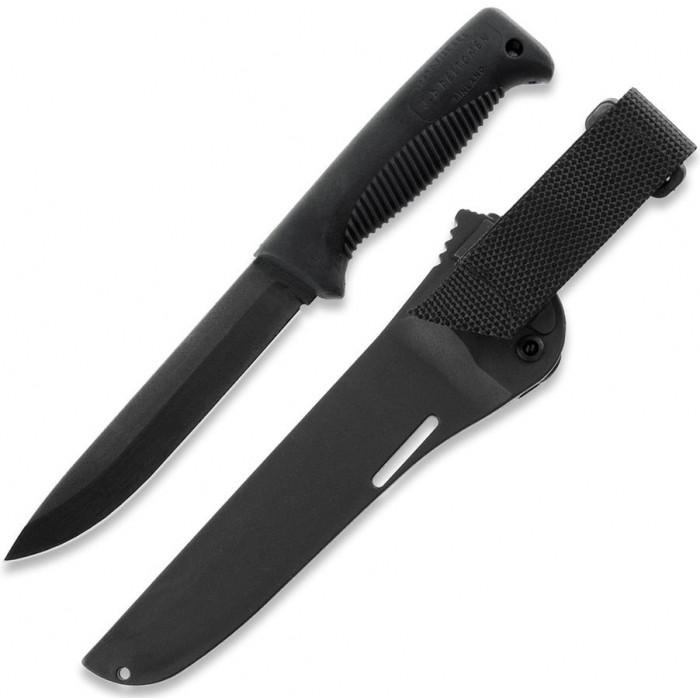 Нож Peltonen M95, покрытие cerakote black, черный 
