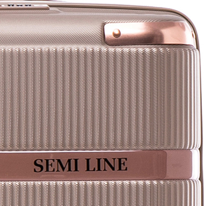 Чемодан Semi Line 20" (S) Champagne (T5668-2)  