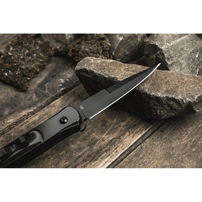 Нож складной Ganzo G707 черный  