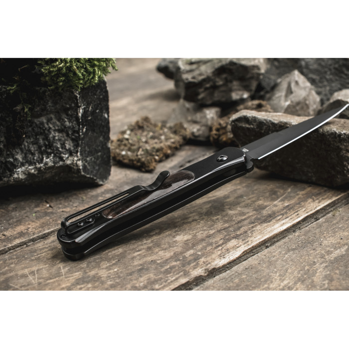 Нож складной Ganzo G707 черный  