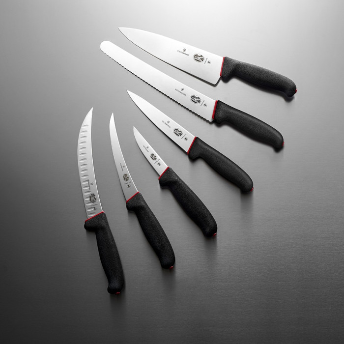 Универсальный нож для мяса Victorinox Dual Grip 18см черн 5.5503.18D  