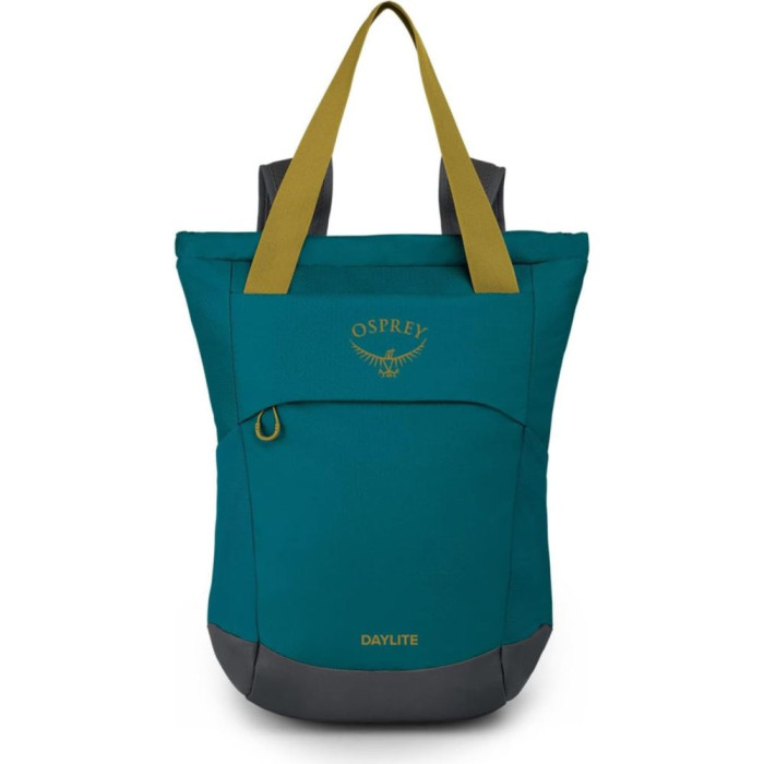 Рюкзак Osprey Daylite Tote Pack deep peyto green/tunnel vision - O/S - бирюзовый  