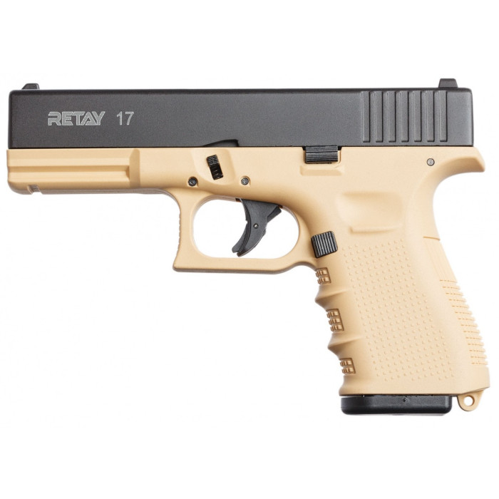 Пистолет стартовый Retay G17 9мм sand (X314210Y)  