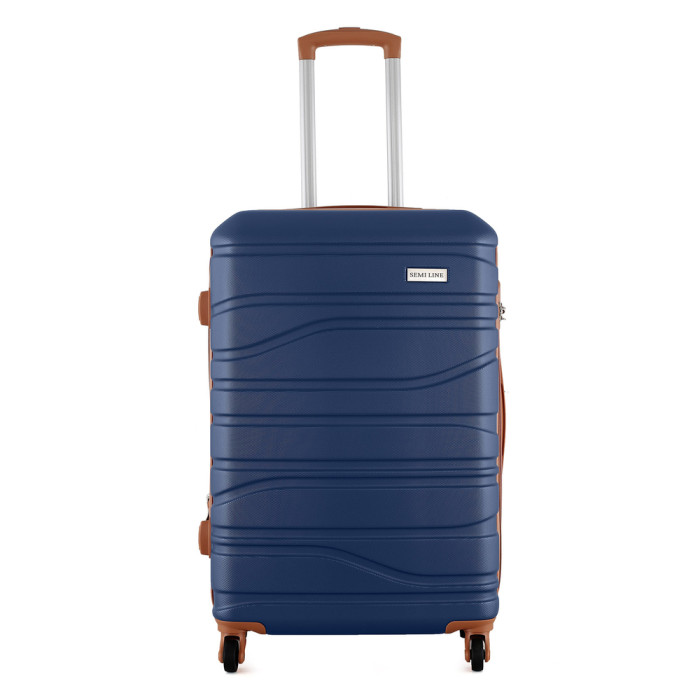 Чемодан Semi Line 24" (M) Navy (T5714-2)  