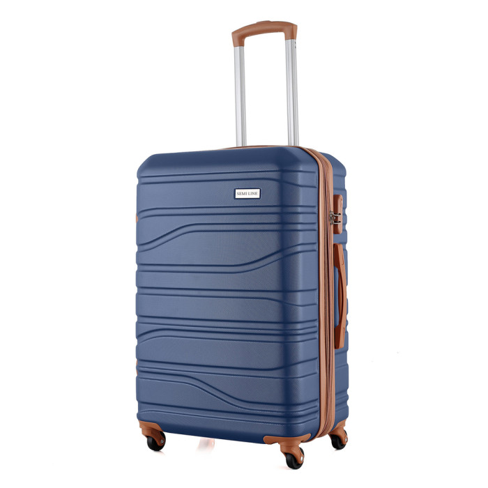 Чемодан Semi Line 24" (M) Navy (T5714-2)  