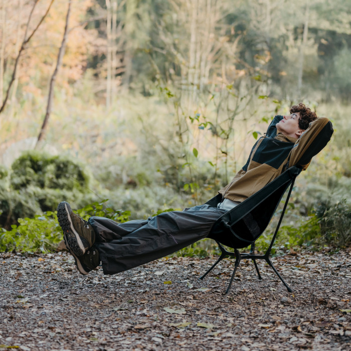 Стул складной ультралегкий Naturehike CNK2550JJ013 Yamami YL01, размер М, алюминий, черный  