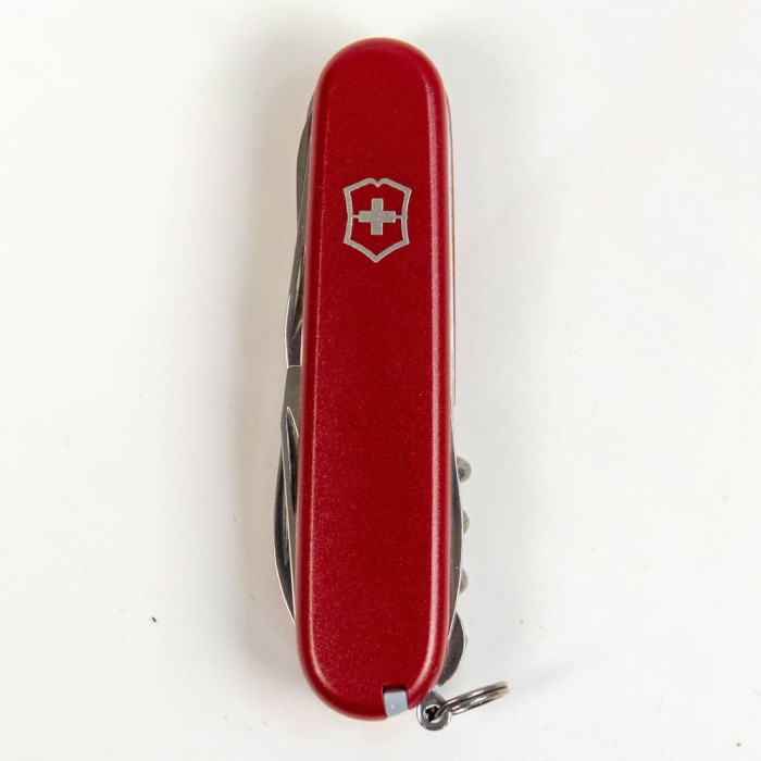 Складной нож Victorinox HUNTSMAN MAT красный матовый лак  