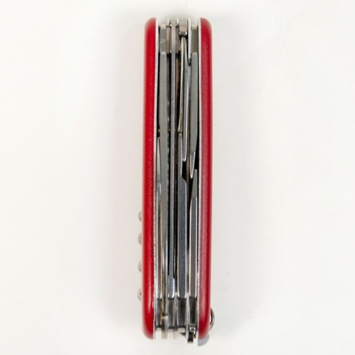 Складной нож Victorinox HUNTSMAN MAT красный матовый лак  