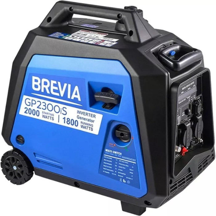 Генератор Brevia инверторный бензиновый 2,0 кВт (ном 1,8 кВт)  