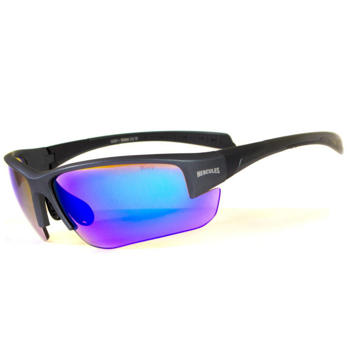 Очки Global Vision Hercules-7 Photocromic (G-Tech blue) фотохромные зеркальные синие  