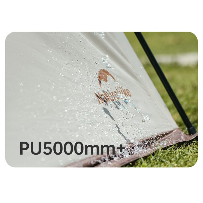 Тент для кемпинга Naturehike CNK230WS014, 4.6м*4,0м, бежевый  