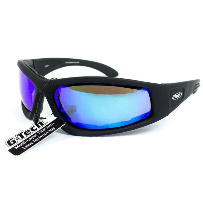 Очки Global Vision Triumphant (G-Tech blue) зеркальные синие  
